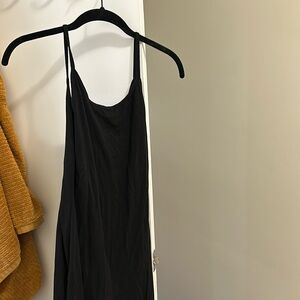 Black one piece jumpsuit/ catsuit